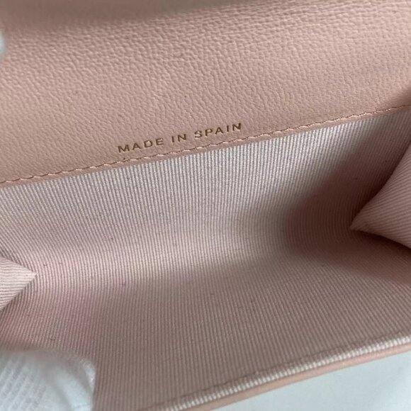 CHANEL 19th Line Chain CC Card Case Matelasse CC Mark Wallet coin purse - Picture 2 of 14